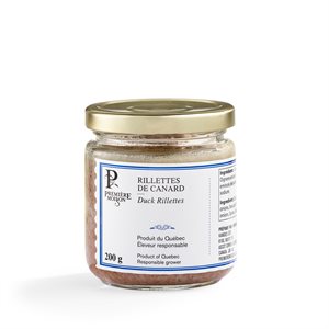 Rillette canard en pot 200g