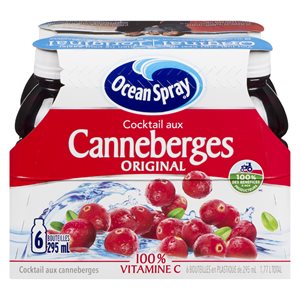 Cocktail canneberges 6x295ml