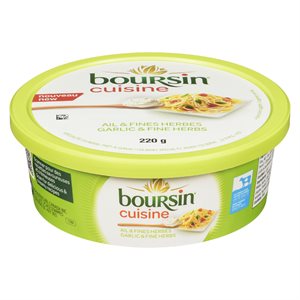 Boursin cuisine ail & fines herbes 220gr