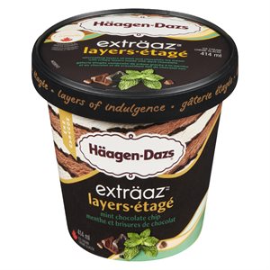 Créme glacé menthe choco 414ml