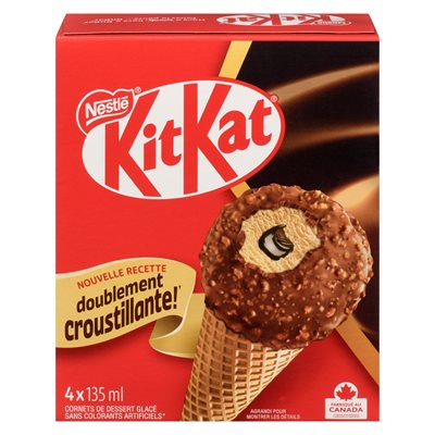 Cornets KitKat 4x135ml