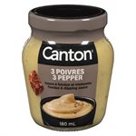 Sauce à fondue trois poivres 180ml