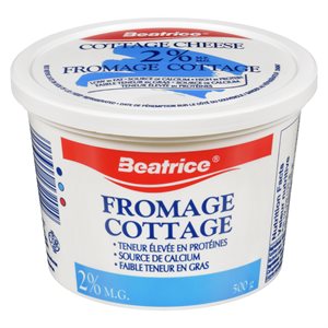Fromage cottage 2% 500gr
