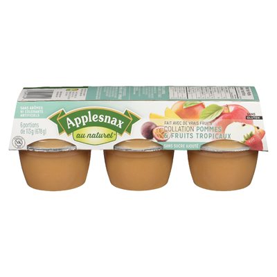 Coll.pomme & fruit trop.s.sucre 6x113gr