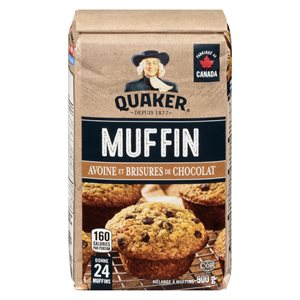 Mélange muffin avoine brisures chocolat 900gr