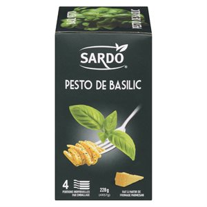 Pesto basilic 4un 228gr