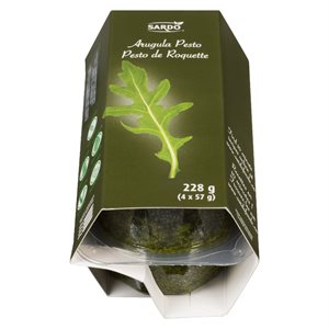 Pesto roquette 4un 228gr