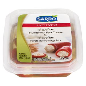 Jalapenos farci fromage feta 250ml