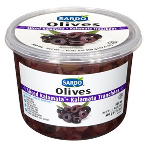Olives kalamata tranchées 500ml