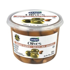 Olives farcies aux amandes 500ml