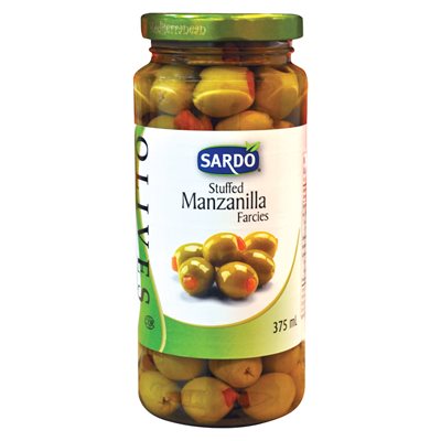 Olives farcies manzanilla 375ml