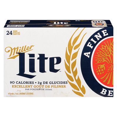 Bière Lager 4% 24x355ml