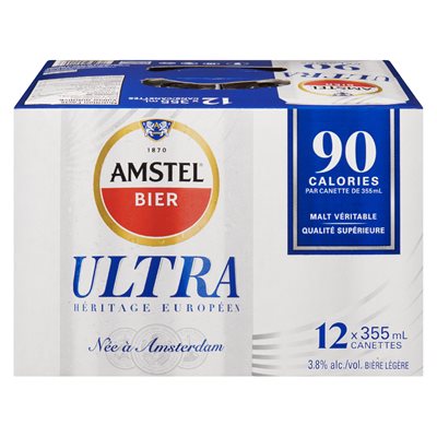 Bière importée ultra can 12x355ml
