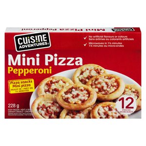 Mini pizza pepperoni 228gr