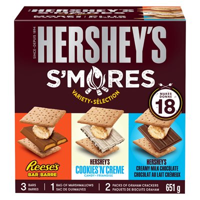 Ensemble s'mores variés 651gr