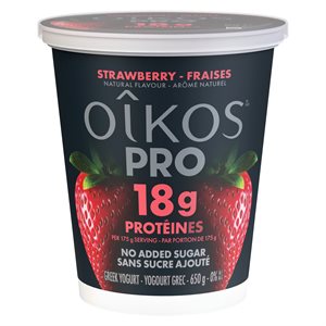 Yogourt Fraise 0% 650gr