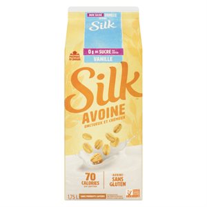 Boisson avoine vanille non sucré 1.75lt