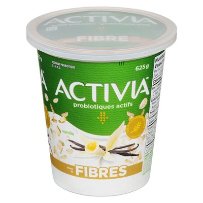 Yogourt Vanille avec Fibres 2.6% 625gr