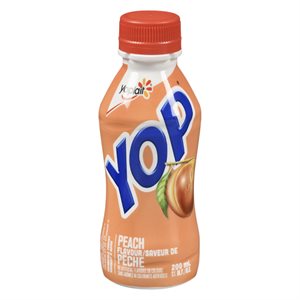 Yogourt à boire pêche 1% 200ml