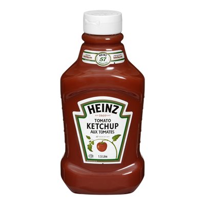 Ketchup aux tomates 1.5lt