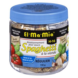 Mélange épices spaghetti regulier léger 110gr