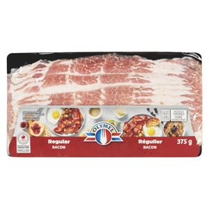 Bacon fumé régulier 375gr