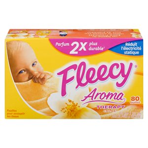 Feuille assouplisseur calme Aroma Therapy 80un