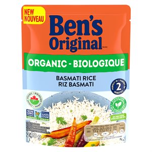 Riz basmati blanc bio 240gr