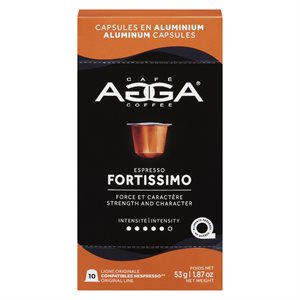 Dosette café fortissimo 10un 53gr