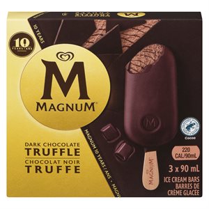 Barre truffe chocolat noir 3x90ml