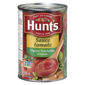 Sauce tomate oignons fines herbes & épices 398ml