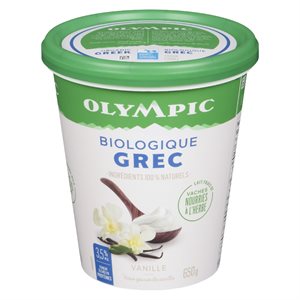 Yogourt vanille 3.5% 650gr