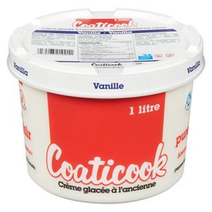 Crème glacé vanille 1L