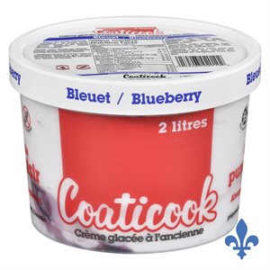 Crème glacée bleuet 2lt