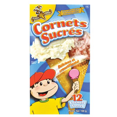 Cornets sucrés rég.#52 12un 12un