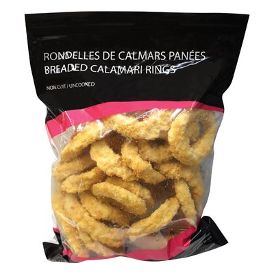 Rondelles calmars pané IQF 650gr