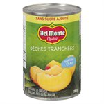 Pêches tranches eau ssa 398ml