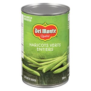Haricots verts entiers 398ml