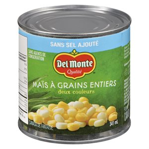 Maïs grains entiers 2 couleurs ssa 341ml