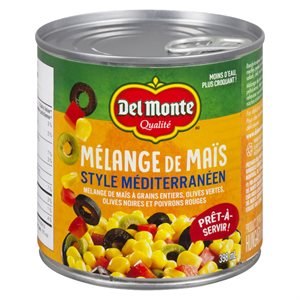Mélange maïs-style méditerranéen 398ml