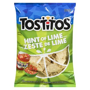 Chips tortilla zeste de lime 275gr