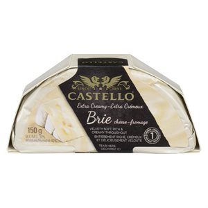 Brie extra crèmeux blanc 150gr