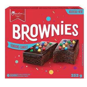 Brownies bonbons 6un 252gr