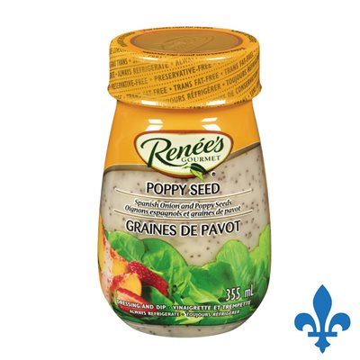 Vinaigrette graines de pavot 355ml