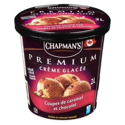 Crème glacée coupe caramel chocolat 2lt