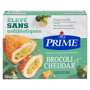 Poitrines poulet panées broco.&ched. 568gr