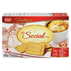 Biscuits thé social 555gr