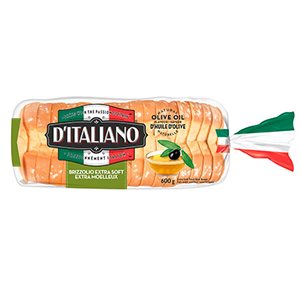 Pain tranché épais brizzolio 600gr