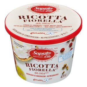 Fromage ricotta léger 475gr