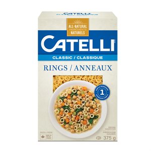 Nouilles anneaux 375gr